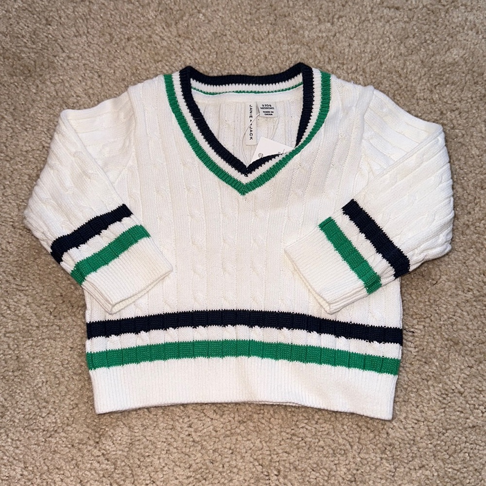 Janie and Jack baby boys sweater